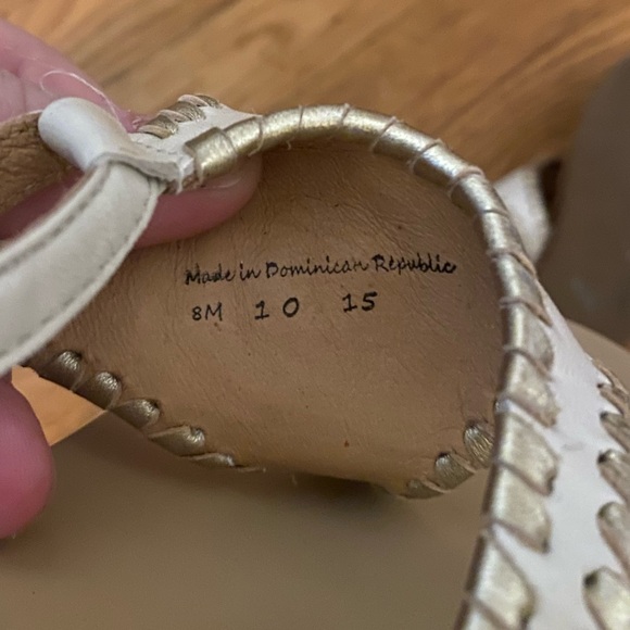 Gently worn Jack Roger’s sandals, size 8 - Picture 2 of 4